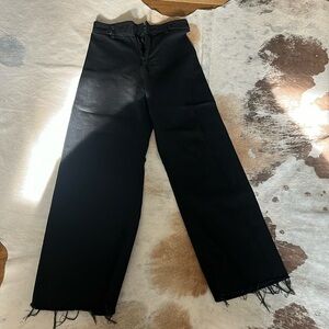 Zara Marine Straight Jeans Black
